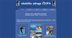 Desktop Screenshot of ciopa.hr
